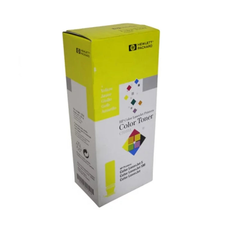 HP C3103A Yellow Original Toner Cartridge - Cartouches Certifiées