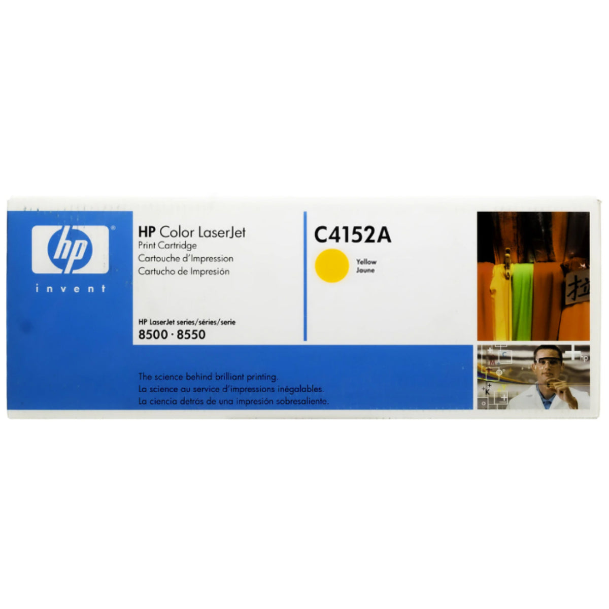 HP C4152A Yellow Original Toner Cartridge - Cartouches Certifiées