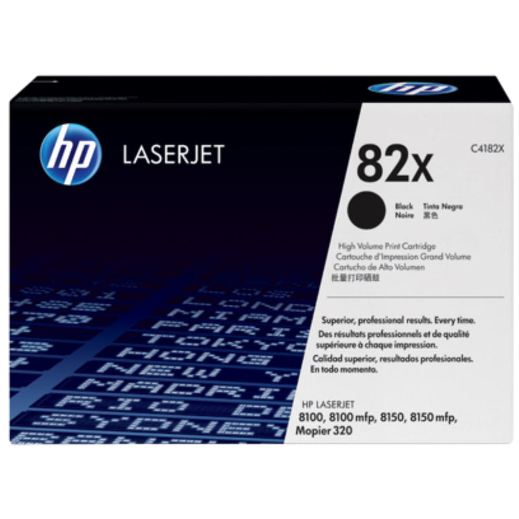 HP C4182X (82X) Black Original Toner Cartridge - Cartouches Certifiées