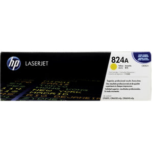 HP CB382A (824A) Yellow Original Toner Cartridge - Cartouches Certifiées