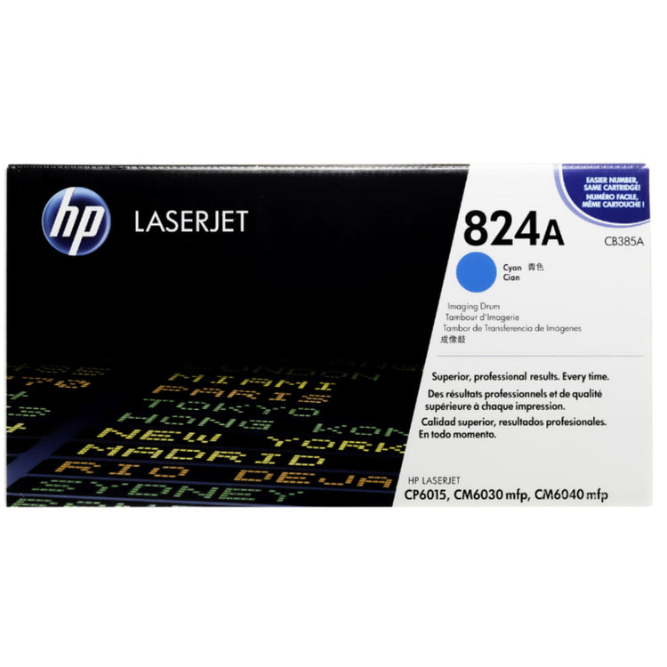 HP CB385A (824A) Cyan Original Drum - Cartouches Certifiées