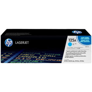 HP CB541A (125A) Cyan Original Toner Cartridge - Cartouches Certifiées