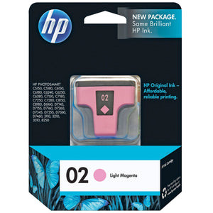 HP 02 (C8775WN) Photo Magenta Original Inkjet Cartridge - Cartouches Certifiées