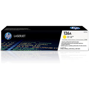 HP CE312A (126A) Yellow Original Toner Cartridge - Cartouches Certifiées