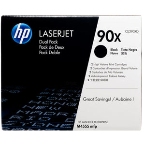 HP CE390XD (90XD) Black Original Toner Cartridge - Cartouches Certifiées