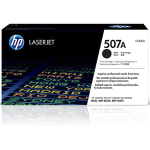 HP CE400A (507A) Black Original Toner Cartridge - Cartouches Certifiées