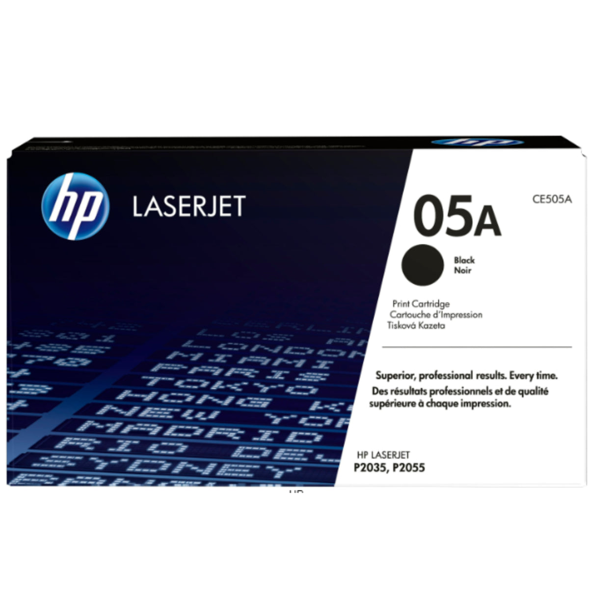 HP CE505A (05A) Black Original Toner Cartridge - Cartouches Certifiées