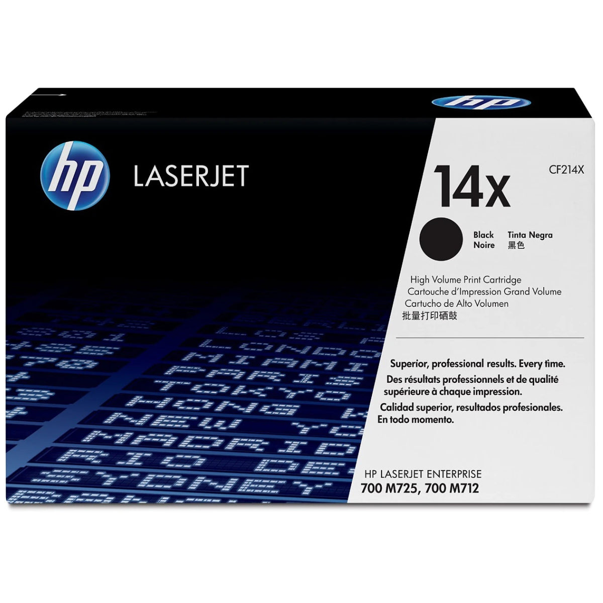 HP CF214X (14X) Black Original Toner Cartridge - Cartouches Certifiées