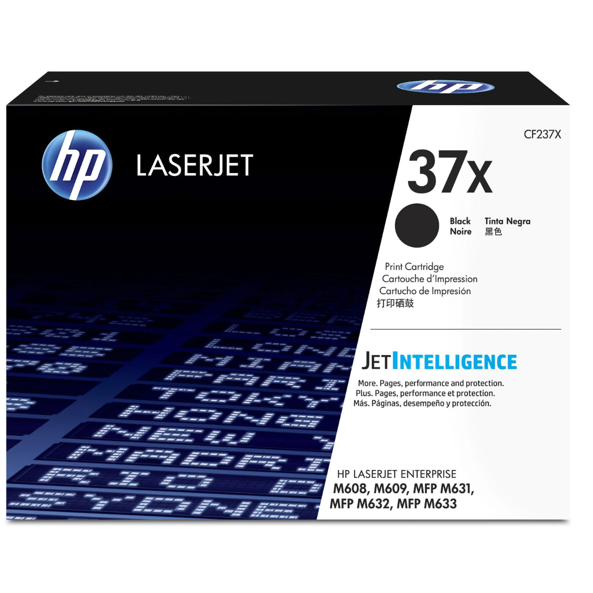 HP CF237X (37X) Black Original Toner Cartridge - Cartouches Certifiées