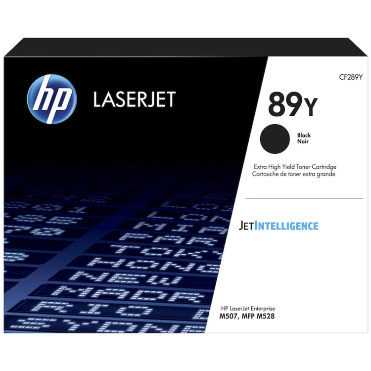HP CF289Y (89Y) Black Original Toner Cartridge - Cartouches Certifiées