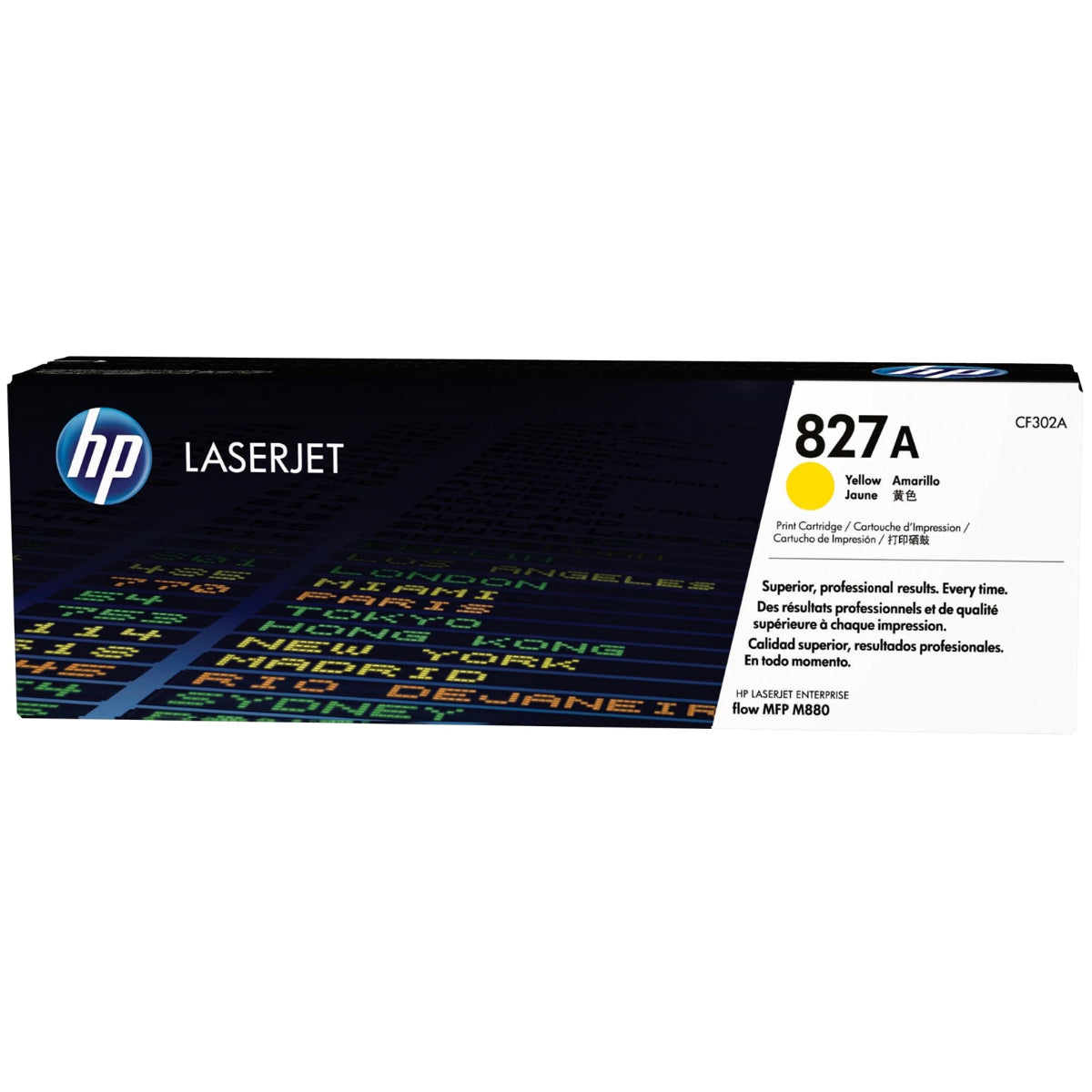 HP CF302A (827A) Yellow Original Toner Cartridge - Cartouches Certifiées