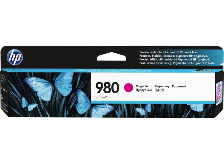 HP 980 (D8J08A) Magenta Original Inkjet Cartridge - Cartouches Certifiées