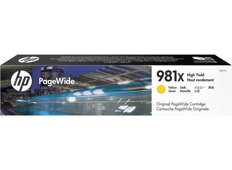 HP 981X (L0R11A) Yellow Original Inkjet Cartridge - Cartouches Certifiées