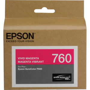 EPSON T760 (T760320) Magenta Original Inkjet Cartridge - Cartouches Certifiées