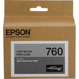 EPSON T760 (T760720) Light black Original Inkjet Cartridge - Cartouches Certifiées