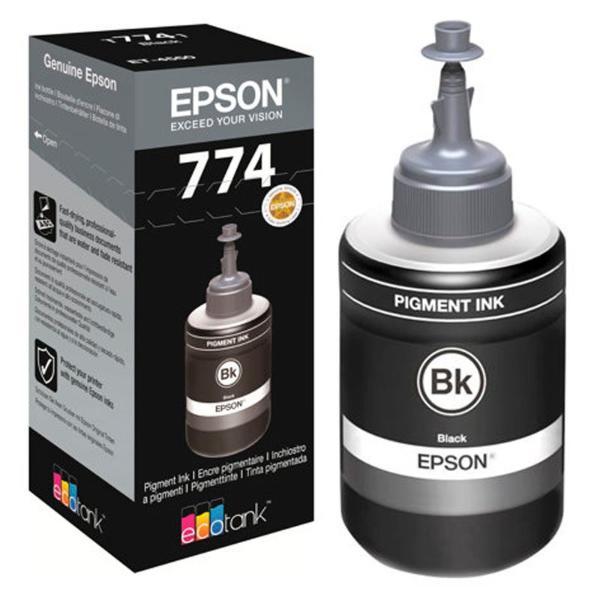 EPSON T7741 (C13T774198) Black Original Inkjet Cartridge Bottle - Cartouches Certifiées