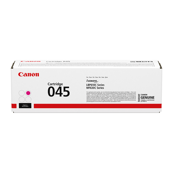 CANON 045 (1239C001) Yellow Original Toner Cartridge - Cartouches Certifiées