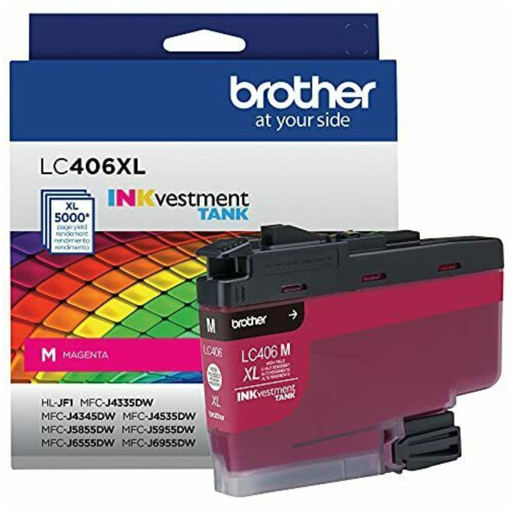 BROTHER LC406XLMS Magenta Original Inkjet Cartridge - Cartouches Certifiées