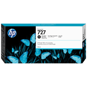 HP 727 - 300 ml (F9J79A) Photo black Original Inkjet Cartridge - Cartouches Certifiées