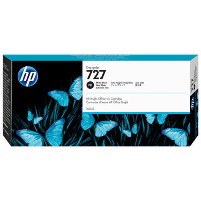 HP 727 - 300 ml (F9J79A) Photo black Original Inkjet Cartridge - Cartouches Certifiées