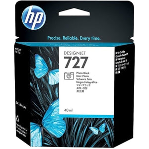HP 727 - 40 ml (B3P17A) Photo black Original Inkjet Cartridge - Cartouches Certifiées
