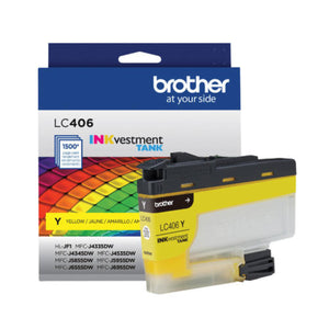 BROTHER LC406YS Yellow Original Inkjet Cartridge - Cartouches Certifiées