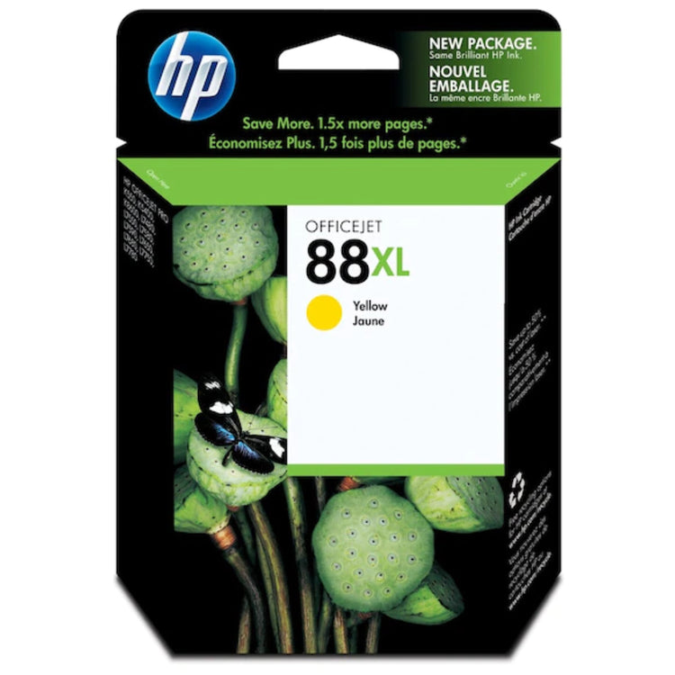 HP 88XL (C9393AN) Yellow Original Inkjet Cartridge - Cartouches Certifiées