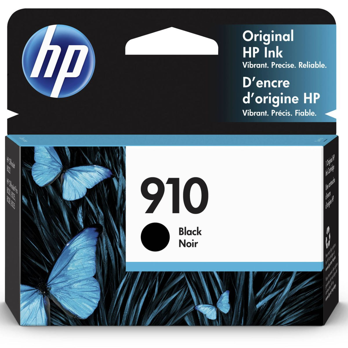 HP 910 (3YL61AN) Black Original Inkjet Cartridge - Cartouches Certifiées