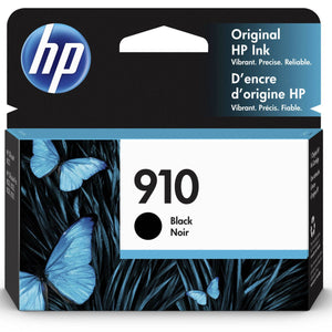 HP 910 (3YL61AN) Black Original Inkjet Cartridge - Cartouches Certifiées