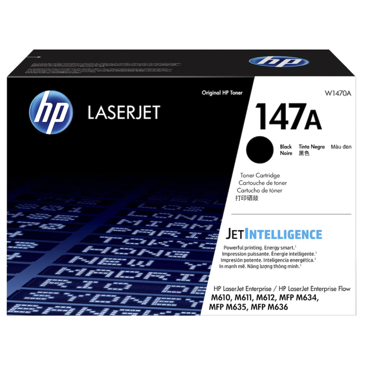 HP W1470A (147A) Black Original Toner Cartridge - Cartouches Certifiées