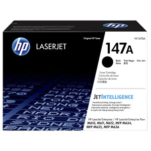 HP W1470A (147A) Black Original Toner Cartridge - Cartouches Certifiées