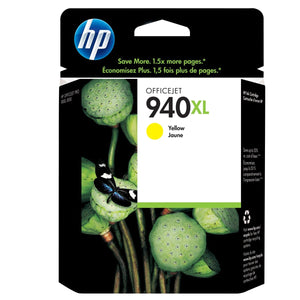 HP 940XL (C4909AN) Yellow Original Inkjet Cartridge - Cartouches Certifiées