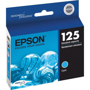 EPSON T125 (T125220-S) Cyan Original Inkjet Cartridge - Cartouches Certifiées