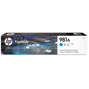 HP 981A (J3M68A) Cyan Original Inkjet Cartridge - Cartouches Certifiées