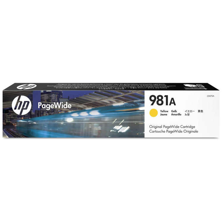 HP 981A (J3M70A) Yellow Original Inkjet Cartridge - Cartouches Certifiées