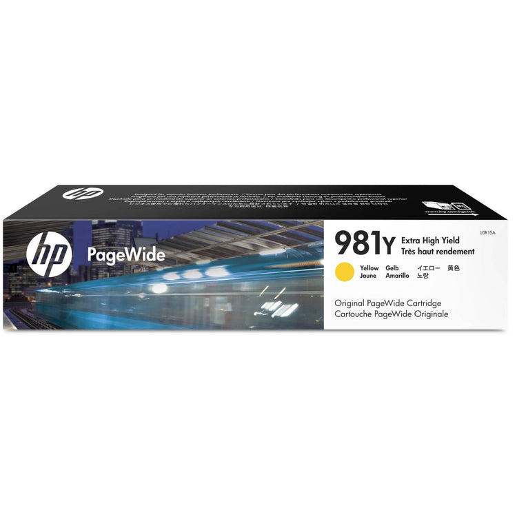 HP 981Y (L0R15A) Yellow Original Inkjet Cartridge - Cartouches Certifiées