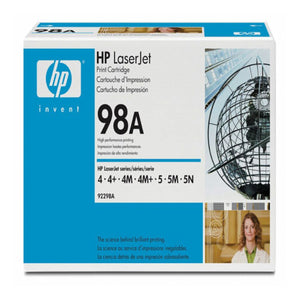 HP 92298A (98A) Black Original Toner Cartridge - Cartouches Certifiées