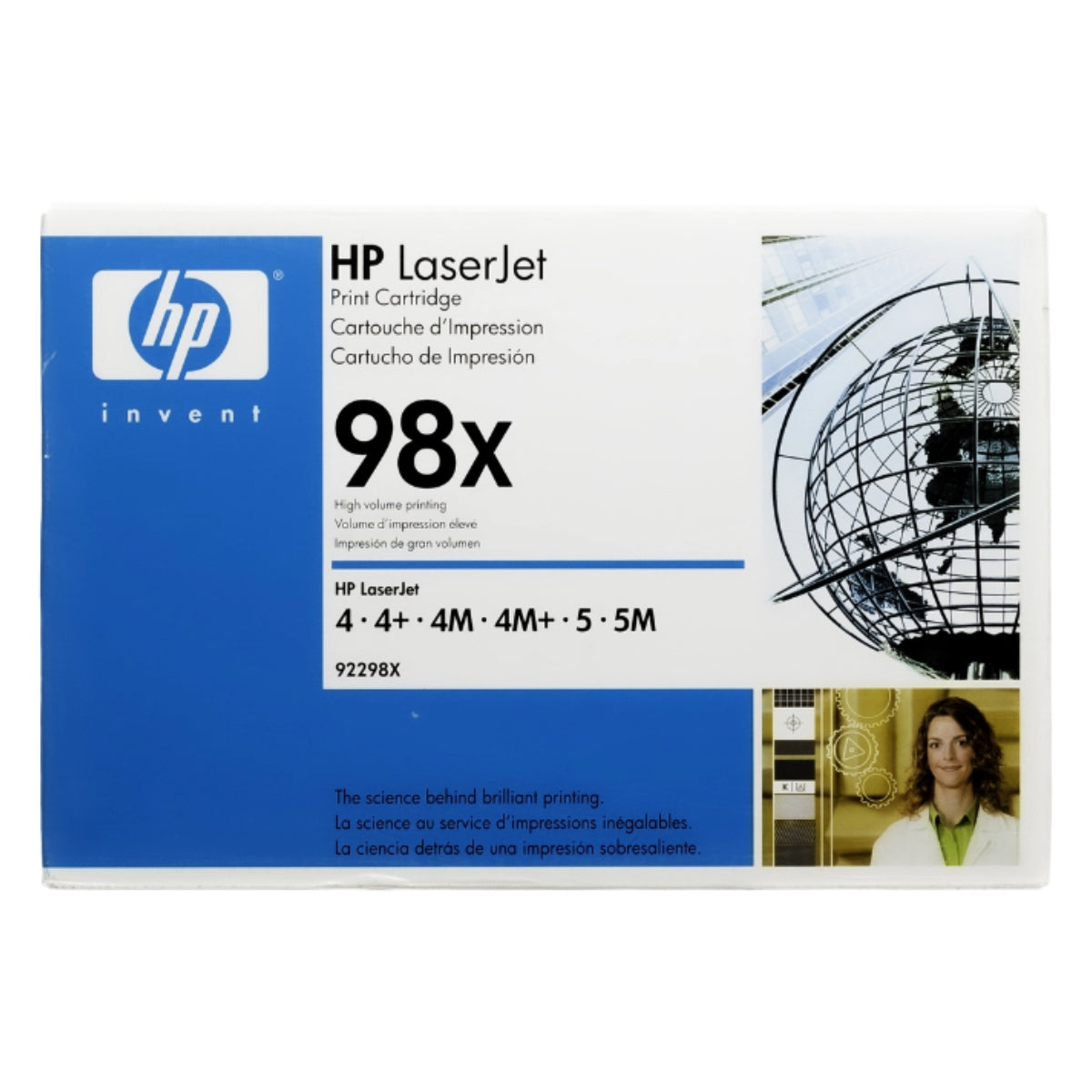 HP 92298X (98X) Black Original Toner Cartridge - Cartouches Certifiées