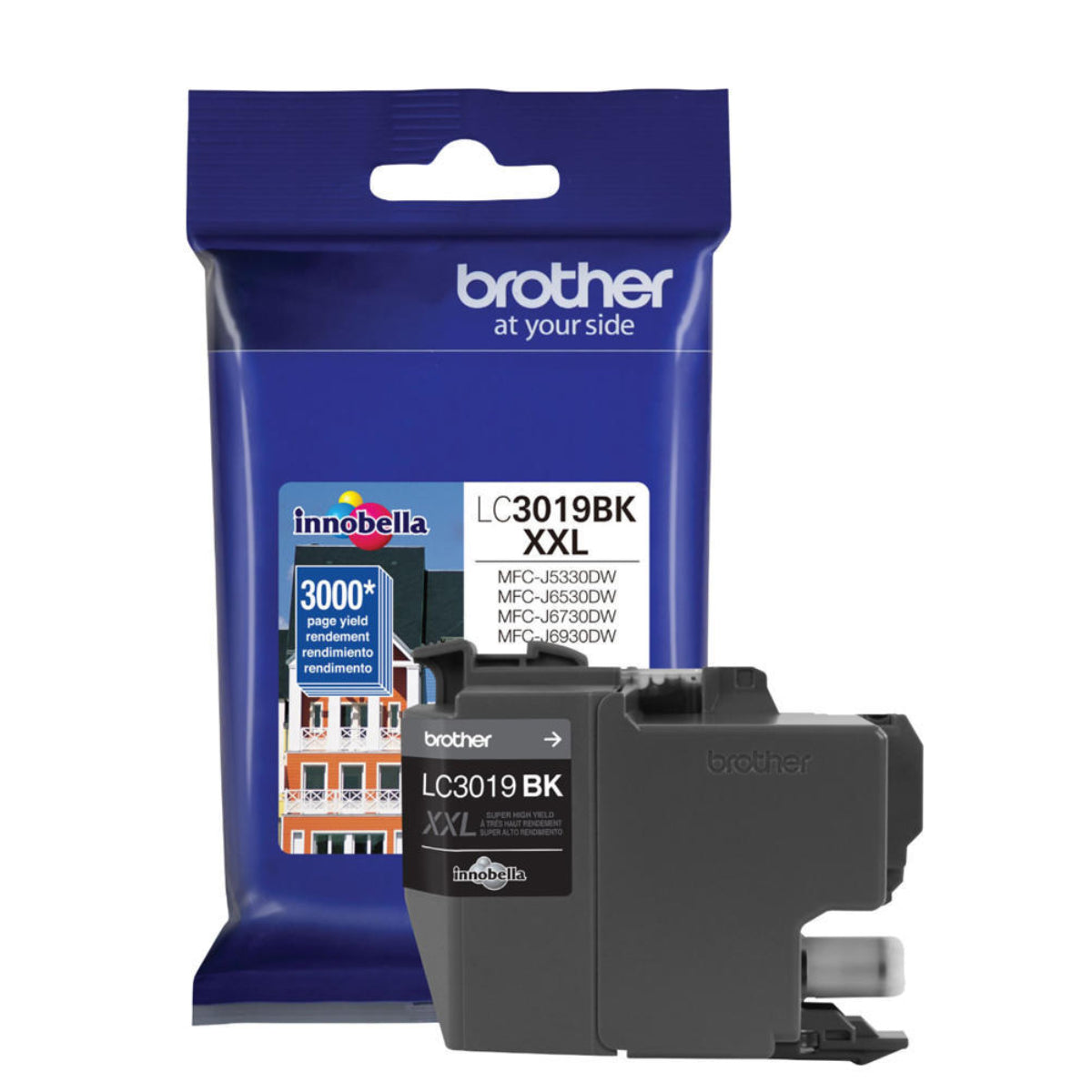 BROTHER LC3019BK Black Original Inkjet Cartridge - Cartouches Certifiées