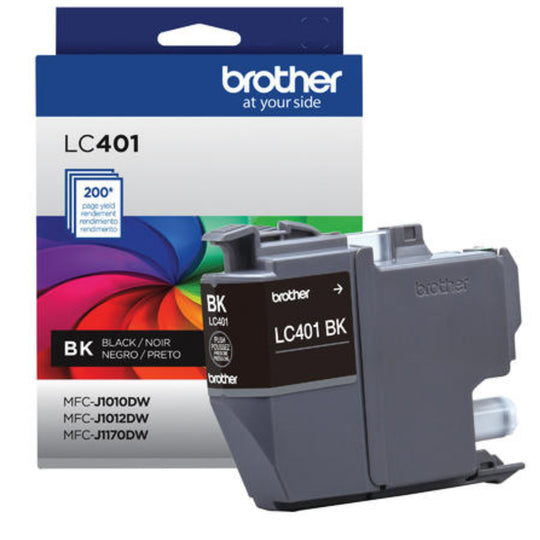 BROTHER (LC401BKS) Black Original Inkjet Cartridge