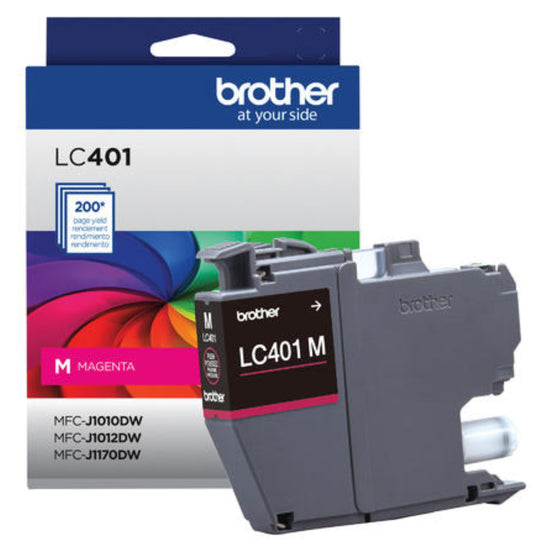 BROTHER (LC401MS) Magenta Original Inkjet Cartridge