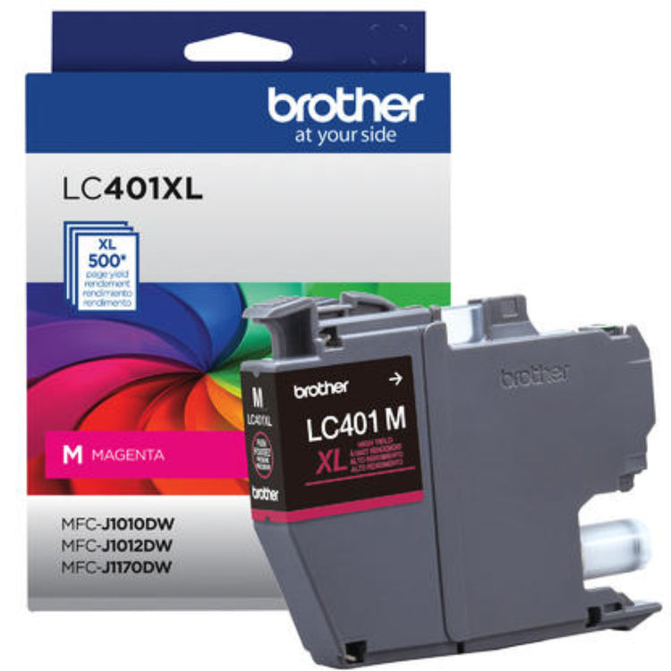BROTHER LC401XLM Magenta Original Inkjet Cartridge - Cartouches Certifiées