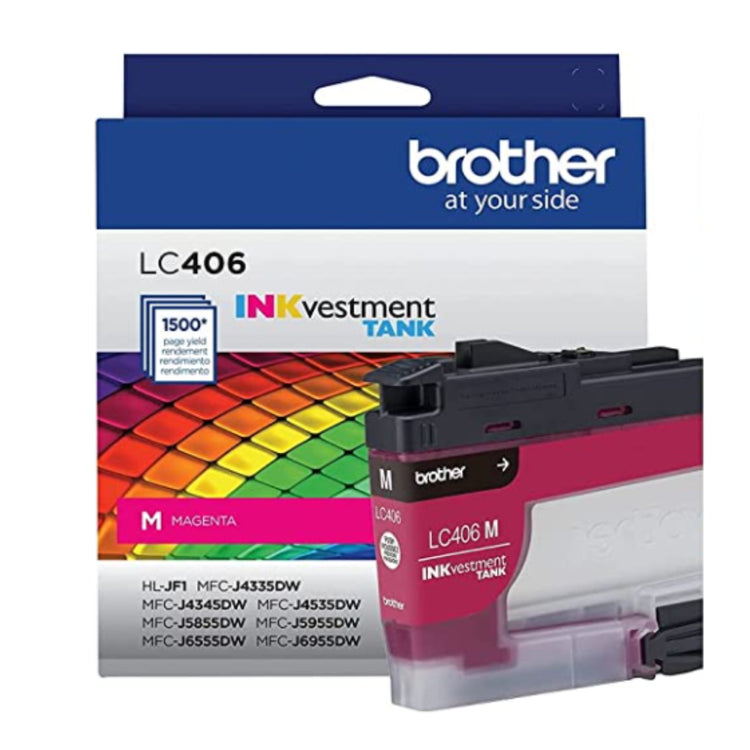 BROTHER LC404MS Magenta Original Inkjet Cartridge - Cartouches Certifiées