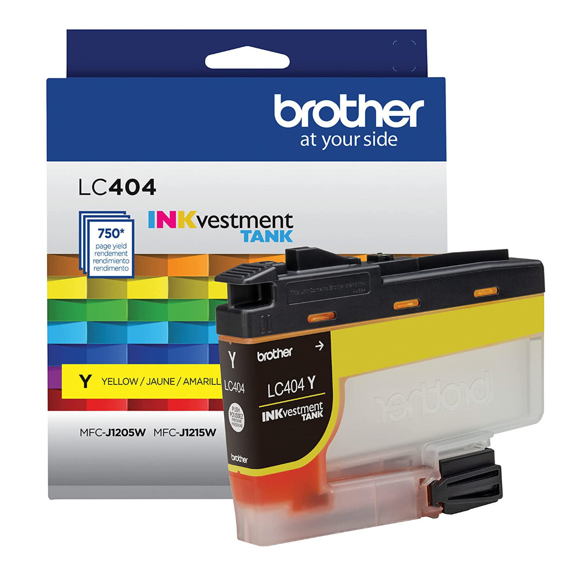 BROTHER LC404YS Yellow Original Inkjet Cartridge - Cartouches Certifiées