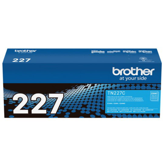BROTHER TN-227C Cyan Original Toner Cartridge