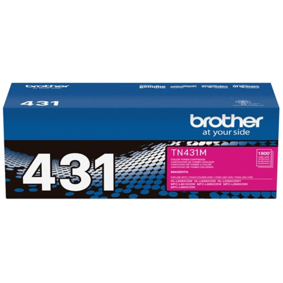 BROTHER TN-431M Magenta Original Toner Cartridge - Cartouches Certifiées
