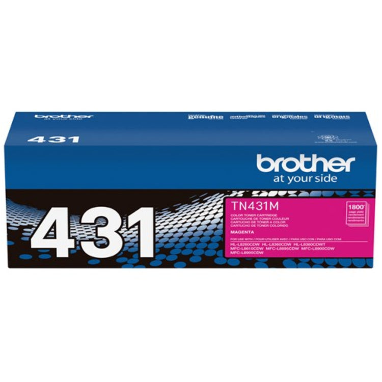 BROTHER TN-431M Magenta Original Toner Cartridge - Cartouches Certifiées