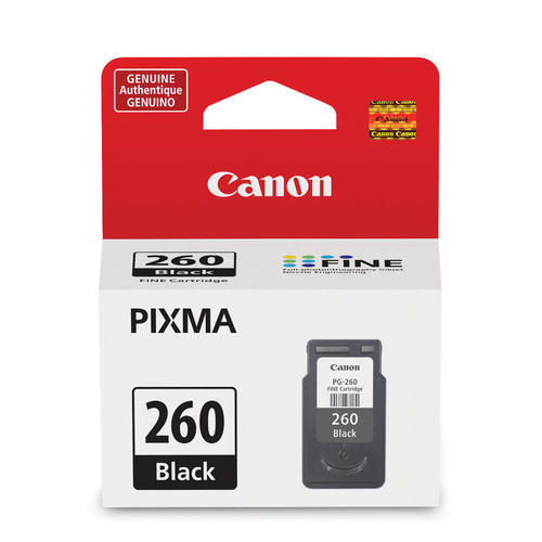 CANON PG-260 (3707C001) Black Original Inkjet Cartridge - Cartouches Certifiées