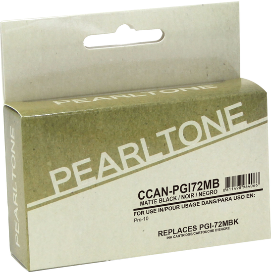 Compatible CANON PGI-72 (6402B002) Matte Black Inkjet Cartridge Premium Quality - Cartouches Certifiées
