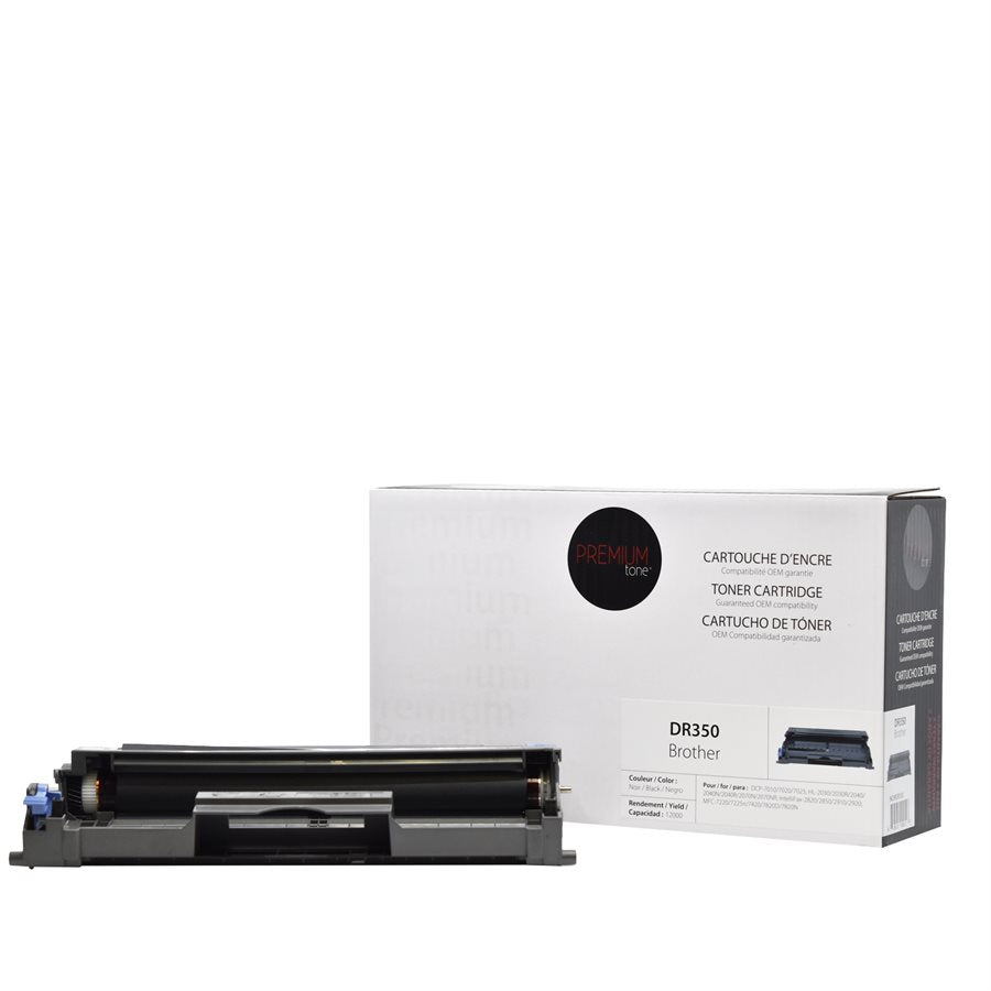 Compatible BROTHER DR-350 Black Drum - Cartouches Certifiées